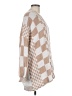 Unbranded Checkered-gingham Tan Cardigan Size M - photo 4