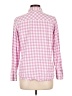 J.Crew 100% Cotton Checkered-gingham Pink Long Sleeve Button-Down Shirt Size 10 (petite) - photo 2