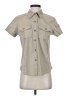 J.Crew Tan Short Sleeve Button-Down Shirt Size S - photo 1