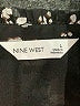 Nine West 100% Polyester Black Short Sleeve Blouse Size L - photo 7
