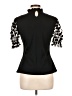 Unbranded Black Short Sleeve Top Size L - photo 2