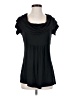People Like Frank Black Short Sleeve Turtleneck Size S - photo 1