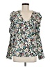 Ann Taylor LOFT Green Long Sleeve Blouse Size M - photo 1