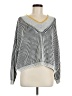Shein 100% Acrylic Stripes Silver Pullover Sweater Size 6 - photo 1