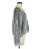 Shein 100% Acrylic Stripes Silver Pullover Sweater Size 6 - photo 4