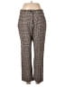 Maurices Houndstooth Brown Casual Pants Size M - photo 1
