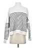 MNG Stripes White Pullover Sweater Size S - photo 2