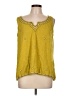 J.Jill Yellow Sleeveless Blouse Size L - photo 1