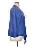 Nic + Zoe Solid Blue Cardigan Size 2X - photo 4