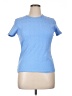 J. McLaughlin Blue Short Sleeve T-Shirt Size XL - photo 1
