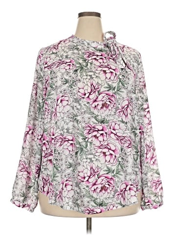 Torrid Long Sleeve Blouse (view 1)