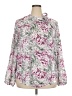 Torrid Pink Long Sleeve Blouse Size 2X Plus (2) - photo 1