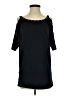 Cache Black Short Sleeve Top Size S - photo 1