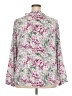 Torrid Pink Long Sleeve Blouse Size 2X Plus (2) - photo 2