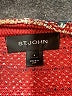 St. John Tweed Red Wool Cardigan Size 4 - photo 7