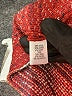 St. John Tweed Red Wool Cardigan Size 4 - photo 8