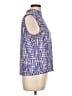 St. John Purple Sleeveless Blouse Size L - photo 4