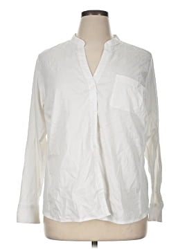 Calvin Klein Long Sleeve Button-Down Shirt (view 1)