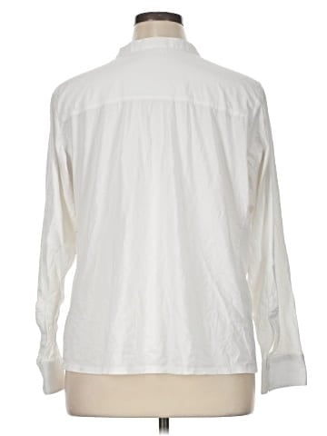 Calvin Klein Long Sleeve Button-Down Shirt (view 2)