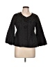 Donna Cody Black 3/4 Sleeve Blouse Size L - photo 1