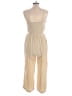 Old Navy Solid Tan Jumpsuit Size L - photo 2
