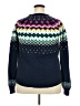 Crown & Ivy Chevron-herringbone Blue Pullover Sweater Size XL - photo 2