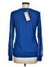 Timeson Blue Long Sleeve Blouse Size M - photo 2