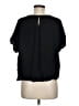 Madewell 100% Viscose Black Short Sleeve Blouse Size M - photo 2