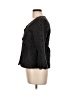 Donna Cody Black 3/4 Sleeve Blouse Size L - photo 5