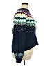 Crown & Ivy Chevron-herringbone Blue Pullover Sweater Size XL - photo 4