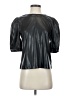 Steve Madden 100% Polyurethane Black 3/4 Sleeve Top Size S - photo 1