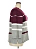 Liz Claiborne Stripes Burgundy Pullover Sweater Size XXL - photo 4