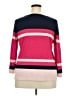 Liz Claiborne Color Block Pink Pullover Sweater Size XXL - photo 2