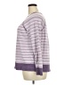 L.L.Bean 100% Cotton Stripes Purple Pullover Sweater Size 1X - photo 5