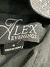 Alex Evenings Black Cocktail Dress Size 4 - photo 4