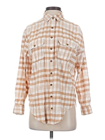 Billabong 3/4 Sleeve Button-Down Shirt (view 1)