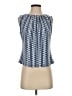 Calvin Klein Blue Sleeveless Blouse Size S - photo 1