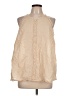 Torrid 100% Cotton Tan Sleeveless Blouse Size Lg Plus (0) - photo 1