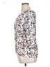 Rose & Thyme Floral Ivory 3/4 Sleeve Blouse Size XL - photo 5