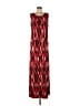 Calvin Klein Print Red Casual Dress Size M (estimated) - photo 1