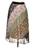 Suncoo Paisley Green Casual Skirt Size 12 - photo 1