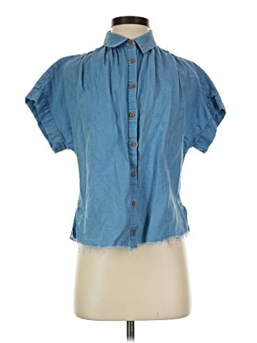 Madewell Short Sleeve Blouse (view 1)