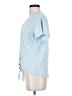 Weatherproof Blue Short Sleeve Blouse Size S - photo 5