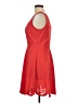 Mystic Solid Red Casual Dress Size L - photo 5