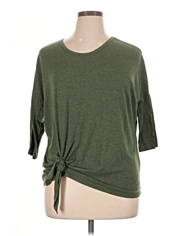 Perseption Concept 3/4 Sleeve Top (view 1)