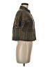 PrAna Plaid Brown Short Sleeve Button-Down Shirt Size XS - photo 4