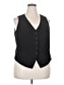 Torrid Black Tuxedo Vest Size 2X Plus (2) - photo 1