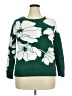 Liz Claiborne Floral Green Pullover Sweater Size XXL - photo 1