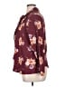 Maurices Floral Burgundy Cardigan Size 14 (0) - photo 5