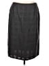 Escada 100% Cupro Houndstooth Gray Formal Skirt Size EU 42 / US 12 - photo 1